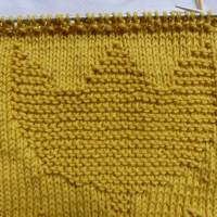 Strickanleitung für ein Spültuch Tulpe Bild 4