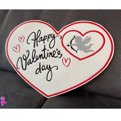 Valentinsday Mugrug 13x18