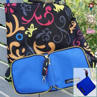 E-Book Square Bag - Einkaufstasche mit Reißverschluss