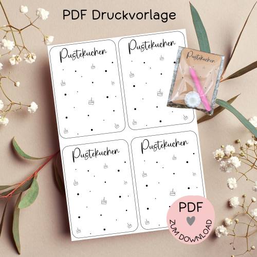 Digitale Datei, PDF-Druckvorlage Karten 