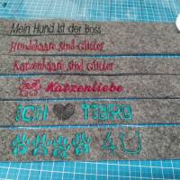 Stickdatei (6x) Schlüsselanhänger [Set 7] 12-14x18cm Bild 7