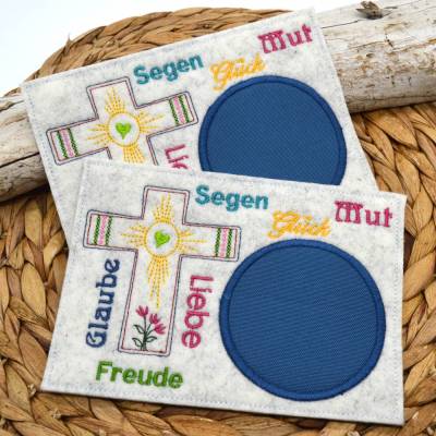 Stickdatei Konfirmation Kommunion Firmung Taufe Untersetzer