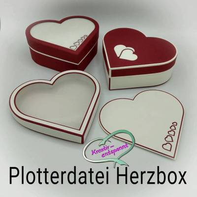 Plotterdatei Herzbox