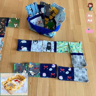 Kombidatei E-Book & Plott Stomino - Stoffmemory inkl. Utensilo