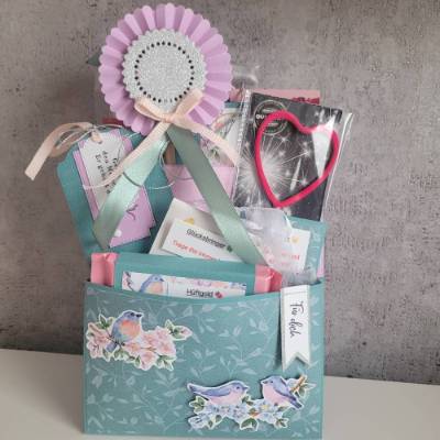 Gefüllter Umschlag (Loaded Evenlope) Geldgeschenk, Gutscheinverpackung zum Geburtstag, Dankeschön, Muttertag