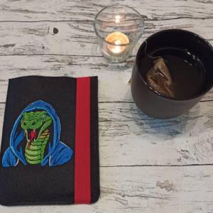 Maschinen Stickdatei - Schlange cool Color Lichteffekt 12-14*18cm Bild 3