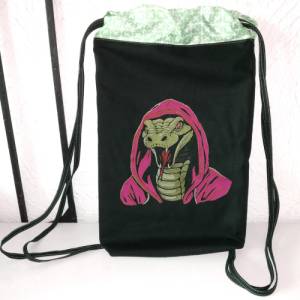 Maschinen Stickdatei - Schlange cool Color Lichteffekt 12-14*18cm Bild 5