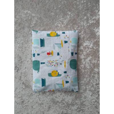 Wärmekissen, Flaschenpost, weiß