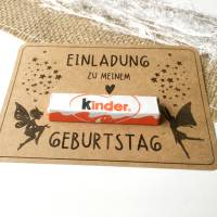 Einladung Kindergeburtstag Elfen Magie Zauber - Druckvorlage A4 PDF - mit Rückseite - Digitale Datei Bild 6
