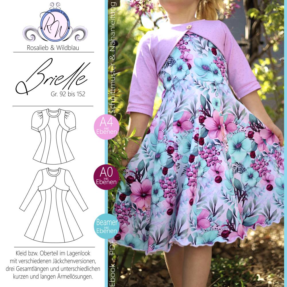 Ebook Brielle Gr. 92 bis 152 Bild 1