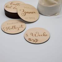 28 nachhaltige Meilensteinkarten Baby  Mein erstes Jahr Geschenk zur Geburt Babygeschenk Geschenk aus Holz