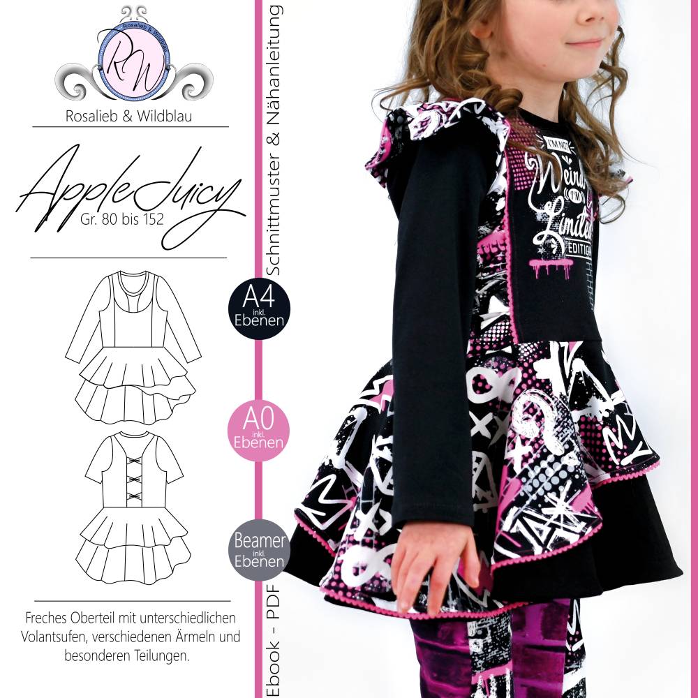 Ebook AppleJuicy Gr. 80 bis 152 Bild 1