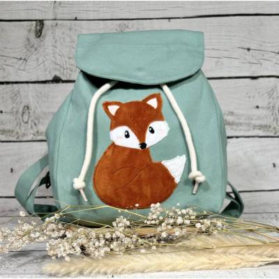 Kindergartenrucksack Fuchs Kindergarten personalisiert individuelles Geschenk