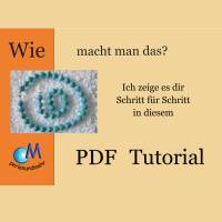 PDF Tutorial Perlen  aus Polymer Clay mit Dots e-book digitale dateien Bild 1