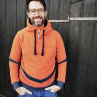 Hoodie Mr. Jona – PDF-Schnittmuster Gr. 44-64 | Sportlich & Modern | Kapuze mit Reißverschl inkl. Ebenen und Beamerdatei Bild 8