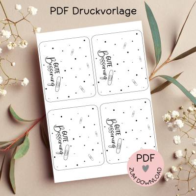 Digitale Datei, PDF Druckvorlage Tütenklappe 