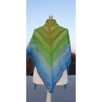 Häkeltuch Chameleon - Dreieckstuch