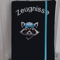 Maschinen Stickdatei - Waschbär cool Color Lichteffekt 18*18cm bzw. 20*20cm Bild 7