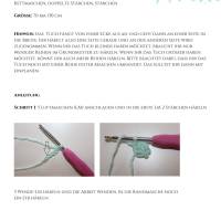 Häkelanleitung Dreieckstuch Frühlingserwachen, auch für Anfänger Bild 2