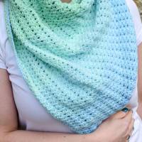 Häkelanleitung Dreieckstuch Frühlingserwachen, auch für Anfänger Bild 4