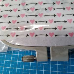 Maschinen Stickdatei - Osterhase cool Color Lichteffekt ITH Anhänger Bild 7