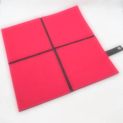 Faltbares Sitzkissen aus 100% Wollfilz – Stylisch, kompakt & hochwertig