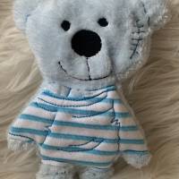 Stickdatei Doodle Teddy Bär Boy – 3-teiliges ITH Set 731 für Kuscheltier & Schnullertuch Applikation Bild 4