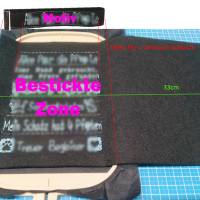 Stickdatei (6x) Schlüsselanhänger [Set 5] 12-14x18cm Bild 3