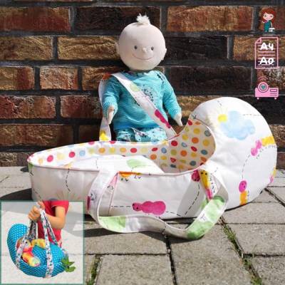 E-Book Doll dreamzz - Puppenbettchen & Trage (2 Größen)