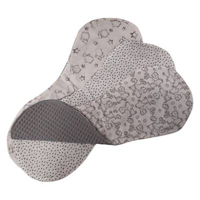 Spucktuch, Schulterspucktuch 3er Set grau