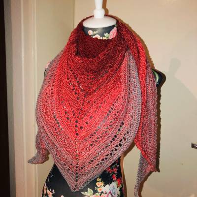 Häkeltuch Lucia - Dreieckstuch