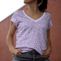 Basic Shirt Lio V-Ausschnitt Gr.34-54 inkl. Ebenen Bild 3