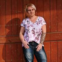 Basic Shirt Lio V-Ausschnitt Gr.34-54 inkl. Ebenen Bild 6