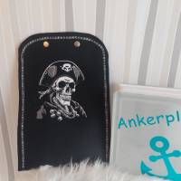 Totenkopf Pirat Lichteffekt 14x14 bwz. 15x15cm Bild 6