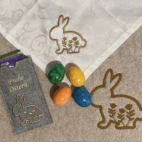 Stickdatei - Hase mit Blumen Ostern Frühling 3 Größen Bild 10