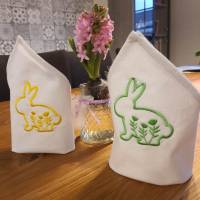 Stickdatei - Hase mit Blumen Ostern Frühling 3 Größen Bild 8