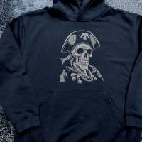 Totenkopf Pirat Lichteffekt 15-16x26cm, 20x17cm (JEF) Bild 10