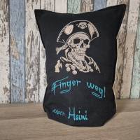 Totenkopf Pirat Lichteffekt 15-16x26cm, 20x17cm (JEF) Bild 3