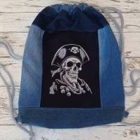 Totenkopf Pirat Lichteffekt 15-16x26cm, 20x17cm (JEF) Bild 7