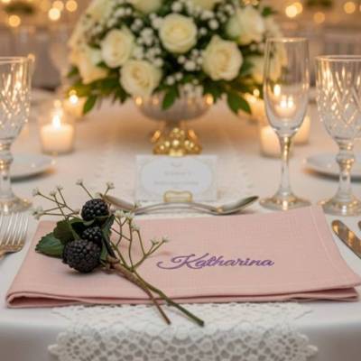 Stoffservietten Hochzeit Geburtstag