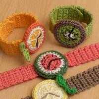 Häkelanleitung Armbanduhren 