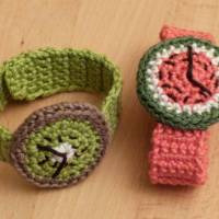 Häkelanleitung Armbanduhren 