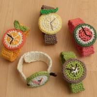 Häkelanleitung Armbanduhren 