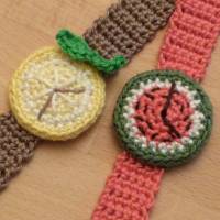 Häkelanleitung Armbanduhren 