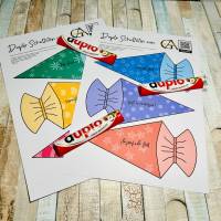Duplo Banderole Einschulung, Duplo Botschaften, Du bist, Schule, Schulkind, Schultüte Füllung, Geschenk zur Einschulung Bild 5