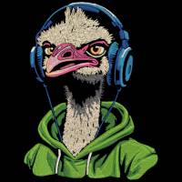 Strauß DJ cool Color Lichteffekt 24-26*15-16cm, JEF 20*17cm Bild 1