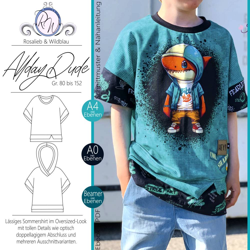 Ebook AlldayDude Gr. 80 bis 152 Bild 1