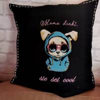 Maschinen Stickdatei - Welpe cool Color Lichteffekt 12-14*18cm Bild 10