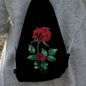 Maschinen Stickdatei - Rose 12-14x18cm Bild 7