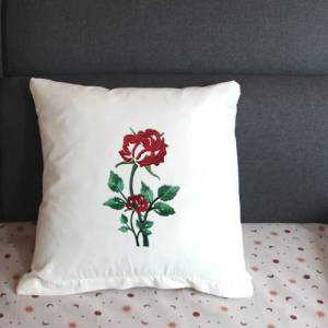 Maschinen Stickdatei - Rose 12-14x18cm Bild 8